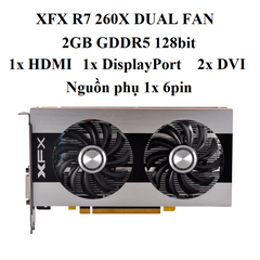CARD XFX R7 260X 2GD5