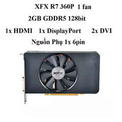 XFX R7 360P 1fan 2gb