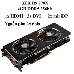 card XFX R9 270X 4gb