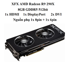 CARD XFX R9 290X Double 8G