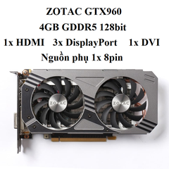 CARD ZOTAC GTX 960 - 4GB