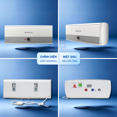 Bình Nóng Lạnh Ngang Ariston 30 Lít Slim3 SL3 30 R Chính Hãng