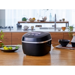 Nồi cơm điện tử cao tần áp suất Tiger 1.8 lít - Công nghệ áp suất kép - JPC-W18W - Hàng chính hãng
