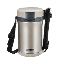 Hộp cơm giữ nhiệt Tiger 3 ngăn LWU-B200 - Dung tích 1.4L - Hàng chính hãng