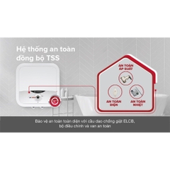 Bình nước nóng gián tiếp Ariston Andris 2 15L _ Có đèn báo nước  _ AN2_15RS2.5FE _Hàng chính hãng