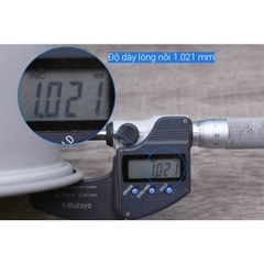 Nồi cơm điện Tiger 1 Lít -  Chất liệu bền đẹp, lòng nồi chống dính - JNP_1000 - Hàng chính hãng