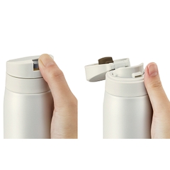 Bình giữ nhiệt Inox Tiger 350ml _ Công nghệ chống bám bẩn và mùi hôi _ MCX_A352 _  Hàng chính hãng