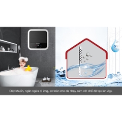 Bình nước nóng gián tiếp Ariston Andris 2 30 Lít - Màn hình LED-AN2-30LUXD - Hàng chính hãng
