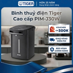 Bình thuỷ điện Tiger 3 Lít - Phiên bản cao cấp, giữ nhiệt đỉnh cao - PIM-J30W - Hàng chính hãng