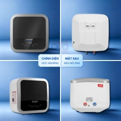 Bình nước nóng gián tiếp Ariston Andris 2 15L _ Phím chạm cảm ứng _ AN2_15TOP_WIFI Hàng chính hãng