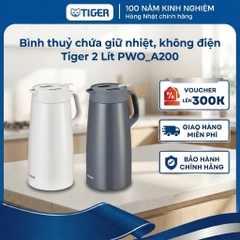 Bình thuỷ chứa chân không PWO-A200 , bình cách nhiệt cầm tay nhỏ gọn chính hãng