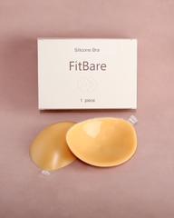 Combo Đi Tiệc FitBare (2 Món) - 01 Áo Ngực Silicone Tạo Khe & 01 Cặp Đệm Độn Ngực Push-Up Mặc Áo Đầm Váy Hở Lưng