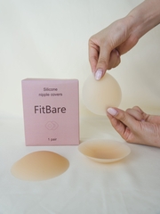 Combo Thể Thao FitBare (3 Món) - 01 Cặp Dán Ngực Silicone Tự Thân & 01 Thoáng Khí & 01 Hoa Chống Nước, Kháng Mồ Hôi