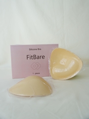 Combo Đi Tiệc FitBare (2 Món) - 01 Áo Ngực Silicone Tạo Khe & 01 Cặp Đệm Độn Ngực Push-Up Mặc Áo Đầm Váy Hở Lưng
