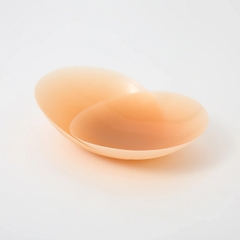 Miếng Dán Ngực Silicone Tự Dính Nhiệt Tự Thân FitBare SYV-002 (8cm) - Không Keo, Viền Siêu Mỏng, Tái Sử Dụng, Màu Nude