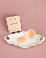 Combo Thể Thao FitBare (3 Món) - 01 Cặp Dán Ngực Silicone Tự Thân & 01 Thoáng Khí & 01 Hoa Chống Nước, Kháng Mồ Hôi