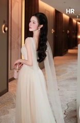 VT kem corset cổ V đính đá