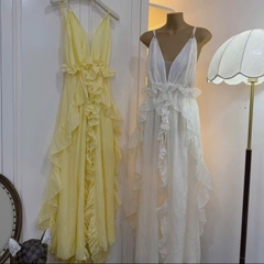 Maxi vàng yếm thân bèo