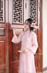 AD hồng kim sa vây ánh xanh