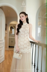 VT yếm kem chân lưới hở lưng CS1