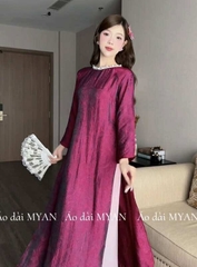 AD tơ ánh tím cổ đá