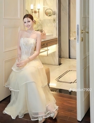 VT kem cúp ngực ren lá cvay tầng size M CS1