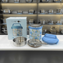 Cặp lồng ủ cháo đa năng 1700ml OYATTON O53 màu xanh dương