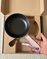 CHẢO GANG STAUB PINK ROSE 16CM
