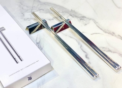 SET 2 ĐÔI ĐŨA INOX WMF KÈM GÁC ĐŨA