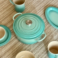NỒI GANG LE CREUSET COOL MINT 18CM MÀU XANH MINT