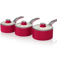 SET 3 QUÁNH SWAN ĐỎ 16, 18, 20CM