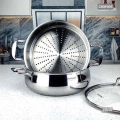 Bộ nồi xửng hấp chockmen CKM-ZY3L16Z 16CM/26CM/28CM/30CM
