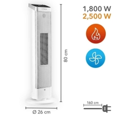 QUẠT SƯỞI THÁP TROTEC TFC 25E