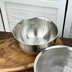 BỘ TÔ RỔ INOX 18/10 CHOCKMEN C254 28CM
