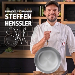 Chảo Đức Henssler chống dính đa điểm inox18/10 30cm H1005