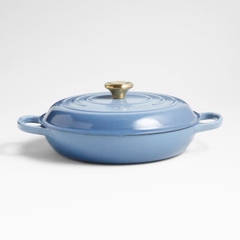 NỒI CHẢO LE CREUSET BRAISER CHAMBRAY 26CM
