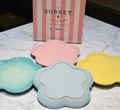 SET 4 ĐĨA HOA LE CREUSET SORBET 23CM
