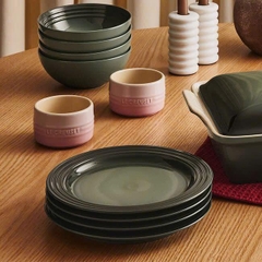 SET 4 ĐĨA PHẲNG LE CREUSET THYME 22CM