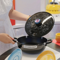 NỒI GANG LE CREUSET POKEMON 22CM ĐEN
