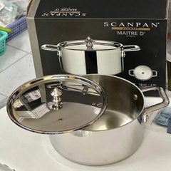 NỒI INOX SCANPAN MAITRE D' 16CM 1,5L