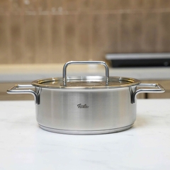 Bộ nồi Fissler Pure 4 nồi nắp kính