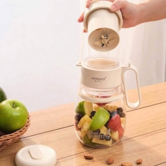 Máy sinh tố cầm tay Kaiyo KHB-4175 1000ml trắng be