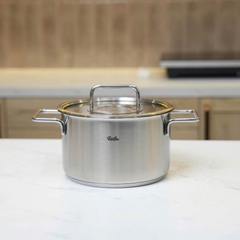Bộ nồi Fissler Pure 4 nồi nắp kính