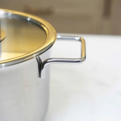 Bộ nồi Fissler Pure 4 nồi nắp kính