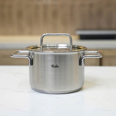 Bộ nồi Fissler Pure 4 nồi nắp kính