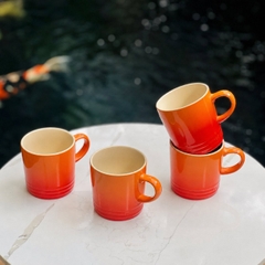 SET 4 CỐC LE CREUSET 350ML MÀU CAM
