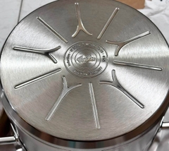 BỘ NỒI FISSLER PURE 5 MÓN ( 4 NỒI 1 QUÁNH) NẮP INOX