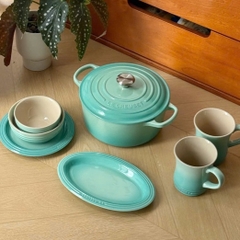 NỒI GANG LE CREUSET COOL MINT 18CM MÀU XANH MINT
