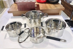 BỘ NỒI ELO SKANDINAVIA 4 MÓN NẮP INOX