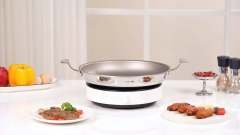CHẢO NƯỚNG O846 OYATTON INOX KHÔNG DÍNH VI ĐIỂM 30CM